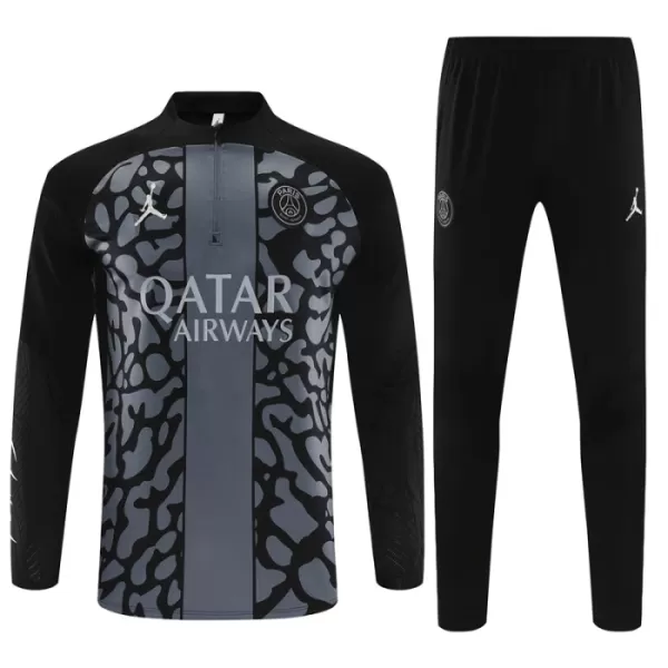 Paris Saint-Germain Träningströjasats Quarter-Zip 2023/24 Svart