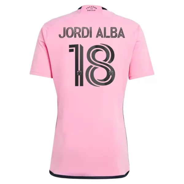 Inter Miami CF Jordi Alba Ramos 18 Fotbollströja Hemma 2024/25