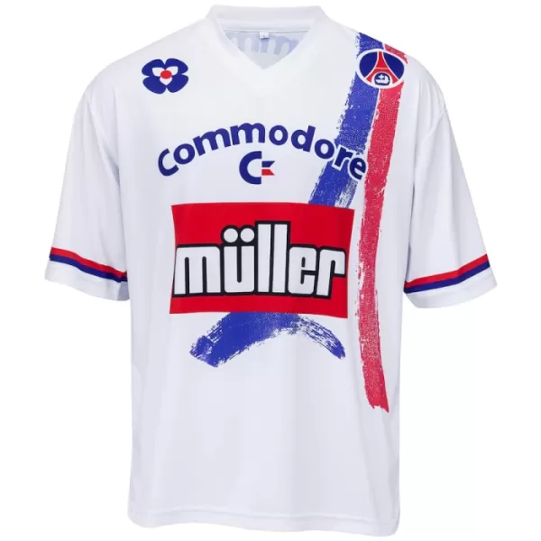 Paris Saint-Germain 1991-92 Fotbollströja Hemma Retro