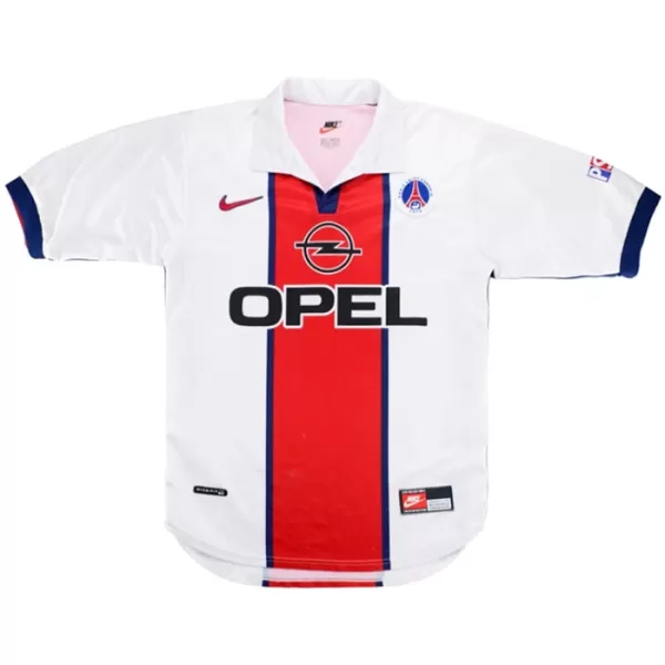 Paris Saint-Germain 1998-99 Fotbollströja Borta Retro