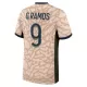 Paris Saint-Germain Goncalo Ramos 9 Fotbollströja Fjärde Jordan 2023/24