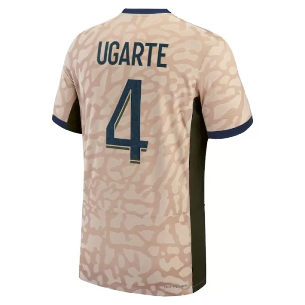 Paris Saint-Germain Manuel Ugarte 4 Fotbollströja Fjärde Jordan 2023/24