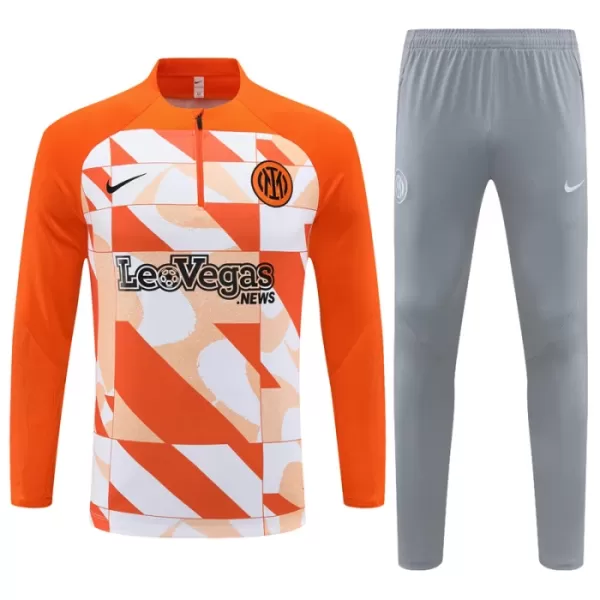 Inter Milan Träningströjasats Quarter-Zip 2023/24 Orange