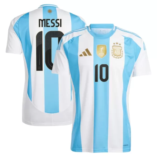 Argentina Messi 10 Fotbollströja Hemma 2024