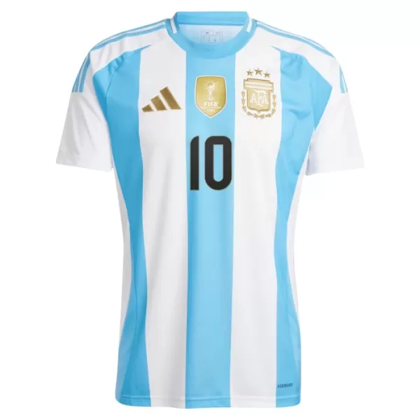 Argentina Messi 10 Fotbollströja Hemma 2024