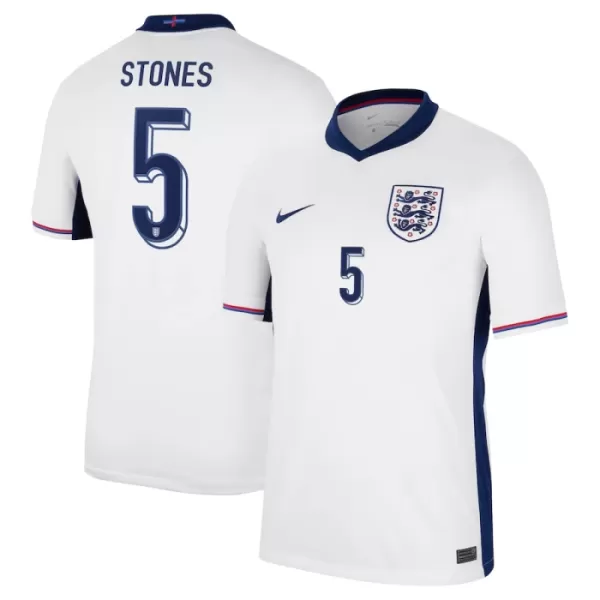 England Stones 5 Fotbollströja Hemma EM 2024