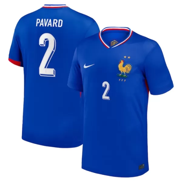 Frankrike Pavard 2 Fotbollströja Hemma EM 2024