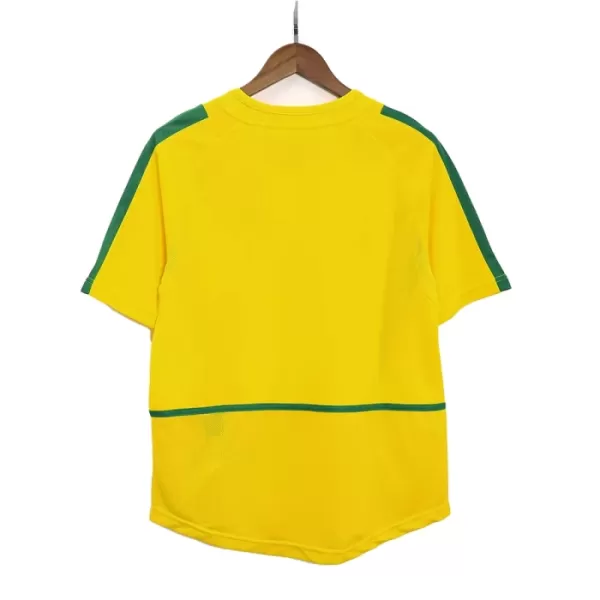 Brasilien 2002-2003 Fotbollströja Hemma Retro