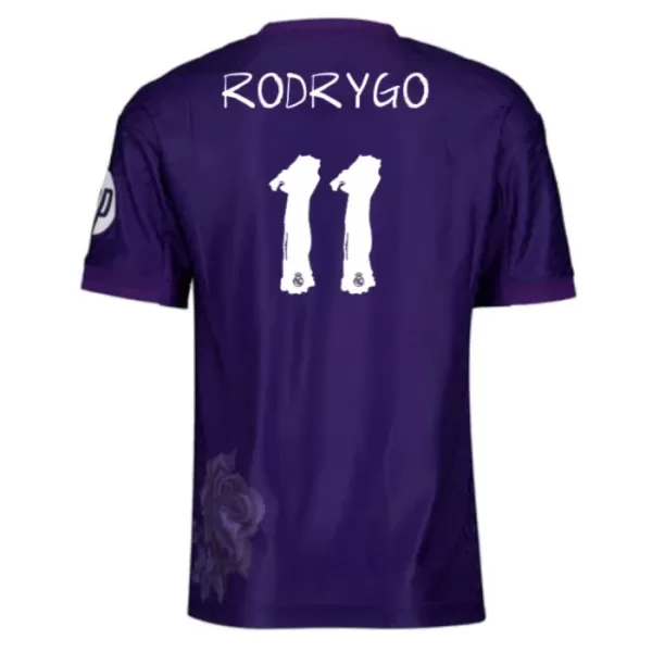 Real Madrid Rodrygo 11 Fotbollströja Fjärde 2023/24