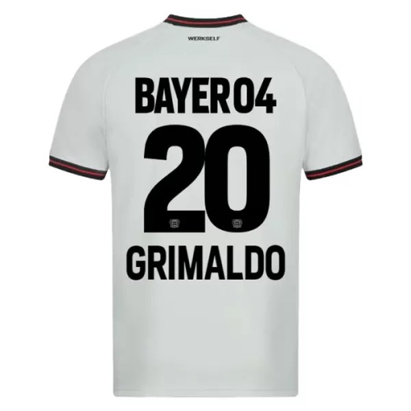 Bayer Leverkusen Alejandro Grimaldo 20 Fotbollströja Borta 2023/24