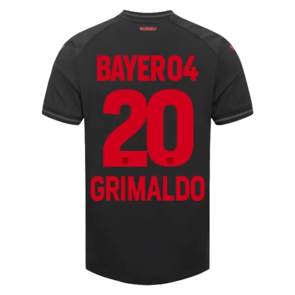 Bayer Leverkusen Alejandro Grimaldo 20 Fotbollströja Hemma 2023/24