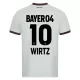 Bayer Leverkusen Florian Wirtz 10 Fotbollströja Borta 2023/24