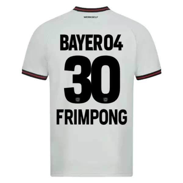 Bayer Leverkusen Jeremie Frimpong 30 Fotbollströja Borta 2023/24