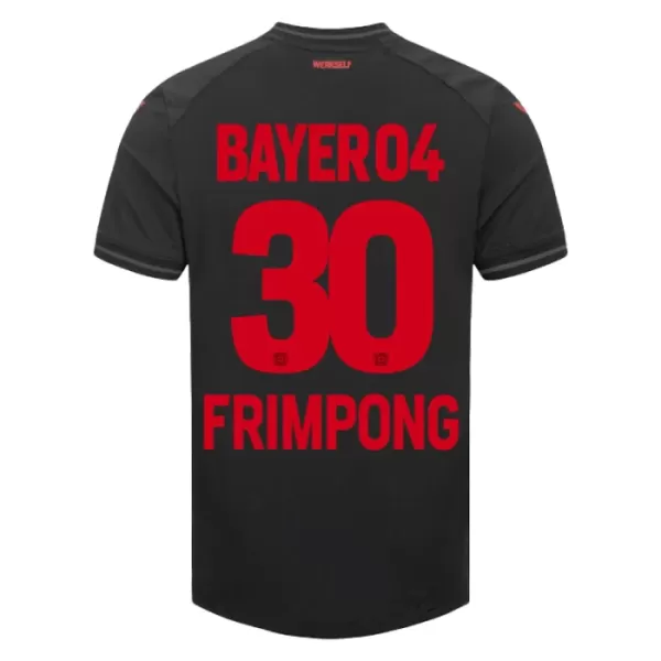 Bayer Leverkusen Jeremie Frimpong 30 Fotbollströja Hemma 2023/24