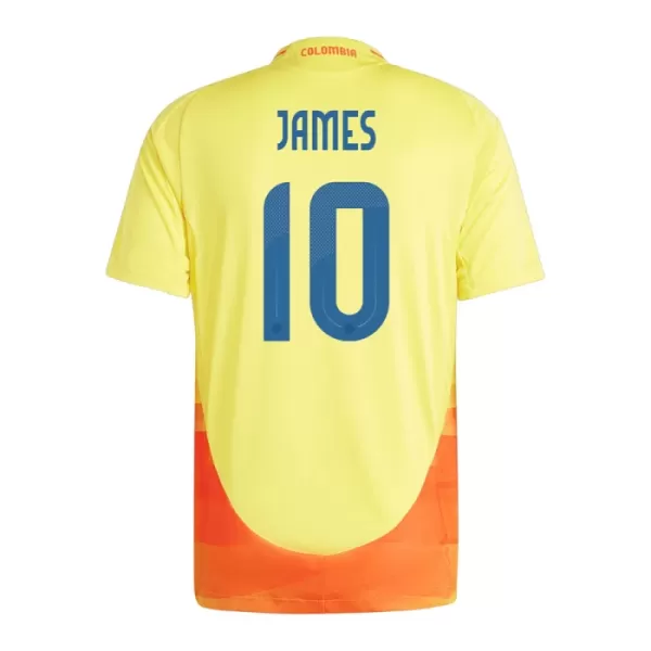 Colombia James Rodriguez 10 Fotbollströja Hemma 2024