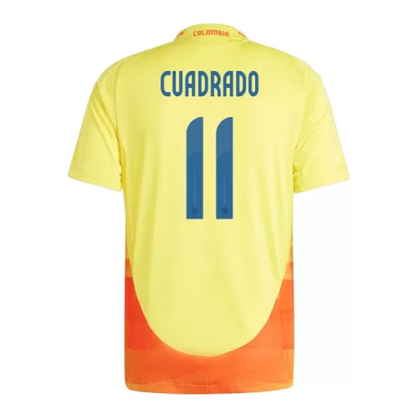 Colombia Juan Cuadrado 11 Fotbollströja Hemma 2024