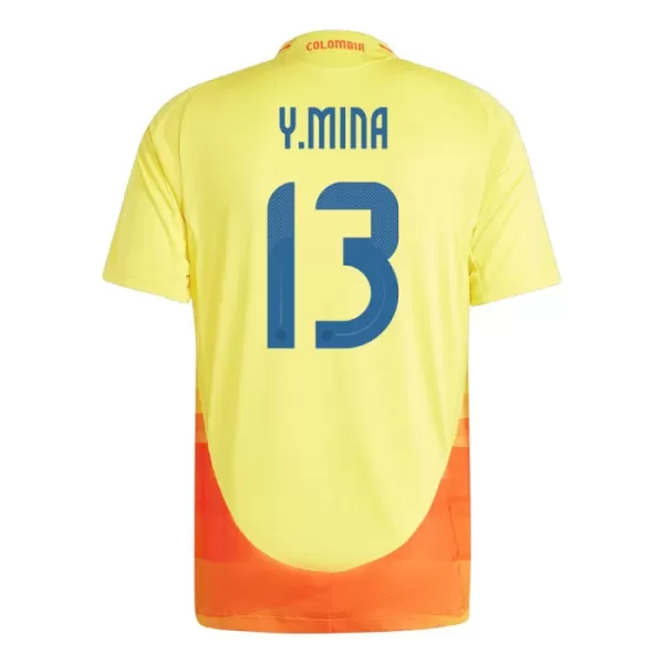 Colombia Yerry Mina 13 Fotbollströja Hemma 2024