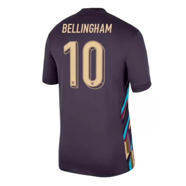 England Bellingham 10 Fotbollströja Borta EM 2024