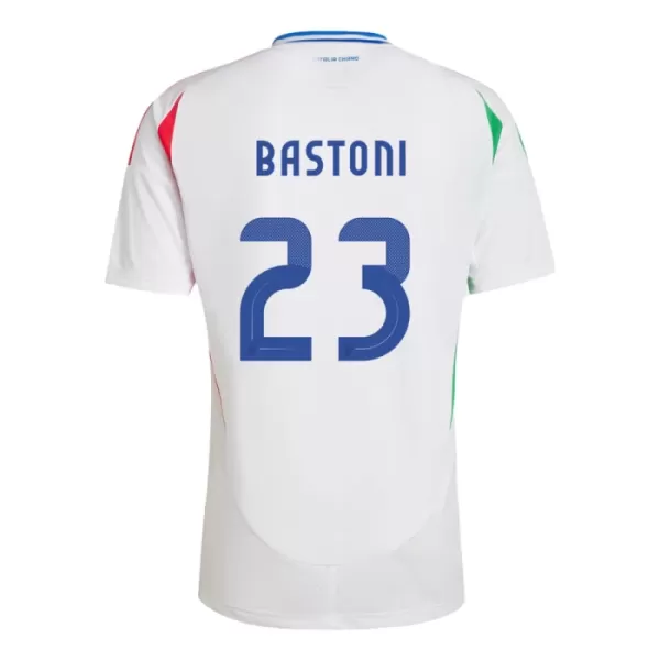 Italien Alessandro Bastoni 23 Fotbollströja Borta EM 2024