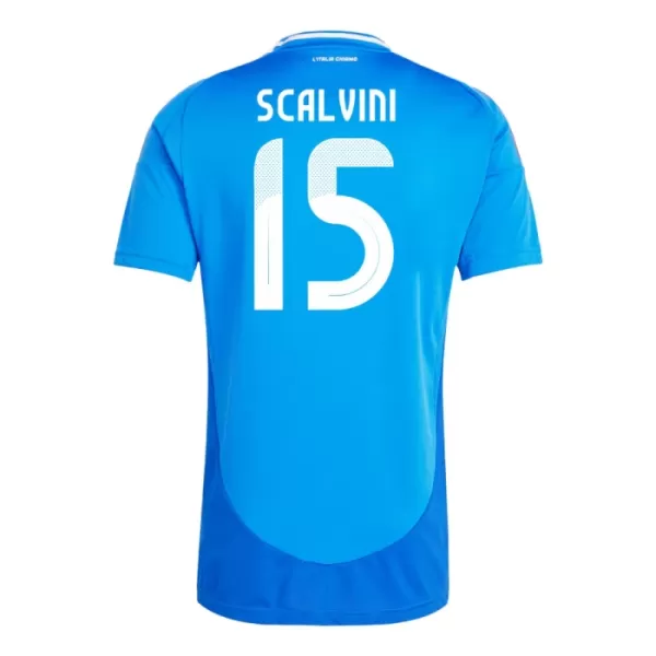 Italien Giorgio Scalvini 15 Fotbollströja Hemma EM 2024