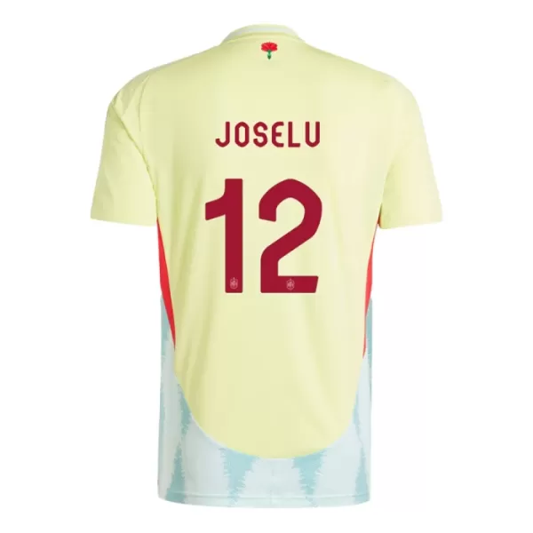 Spanien Joselu 12 Fotbollströja Borta EM 2024