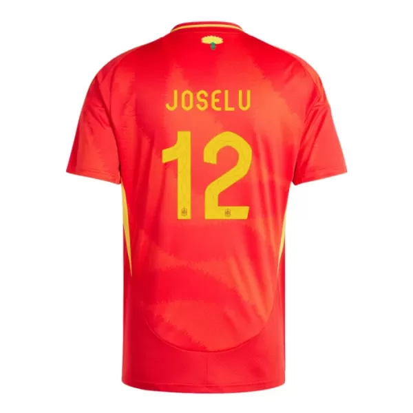 Spanien Joselu 12 Fotbollströja Hemma EM 2024