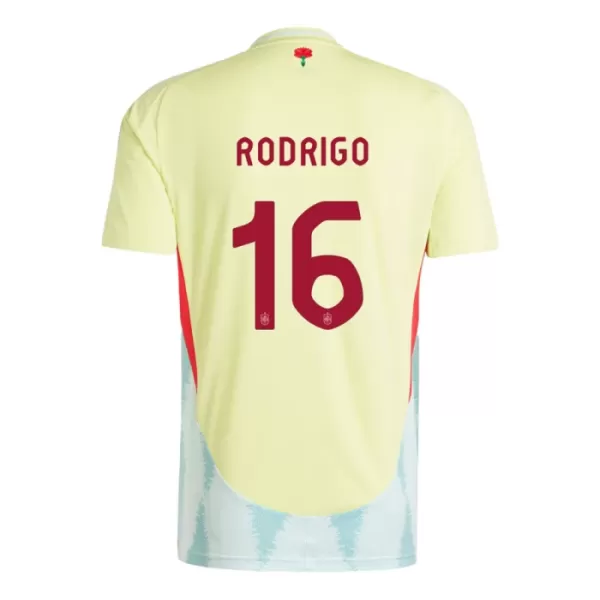 Spanien Rodrigo 16 Fotbollströja Borta EM 2024