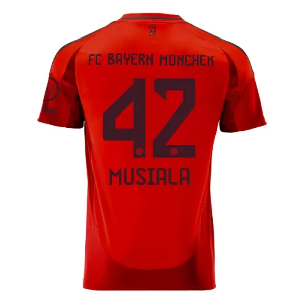 FC Bayern München Jamal Musiala 42 Fotbollströja Barn Hemma 2024/25