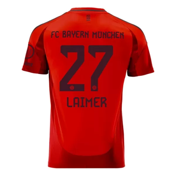 FC Bayern München Konrad Laimer 27 Fotbollströja Hemma 2024/25