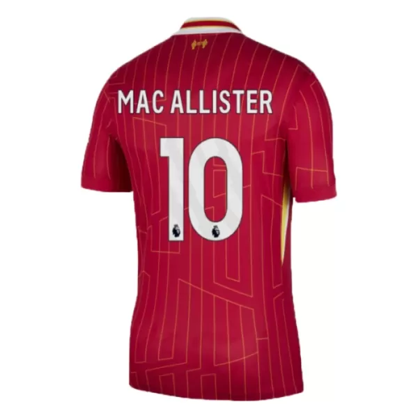 Liverpool Mac Allister 10 Fotbollströja Hemma 2024/25