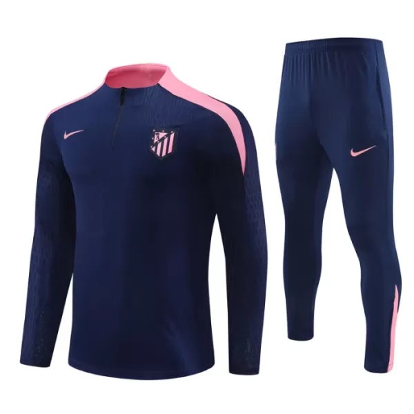 Atlético Madrid Träningströjasats Quarter-Zip 2024/25 Navy