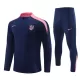 Atlético Madrid Träningströjasats Quarter-Zip Barn 2024/25 Navy