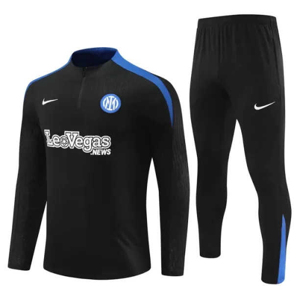 Inter Milan Träningströjasats Quarter-Zip 2024/25 Svart