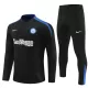 Inter Milan Träningströjasats Quarter-Zip Barn 2024/25 Svart