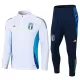 Italien Träningströjasats Quarter-Zip 2024/25 Vit