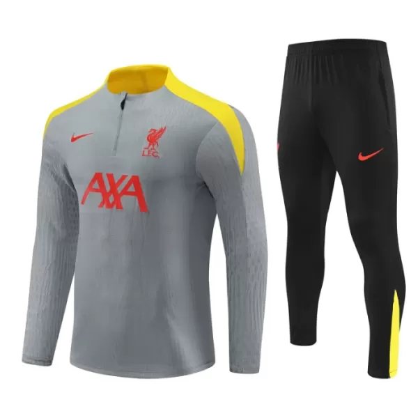 Liverpool Träningströjasats Quarter-Zip 2024/25 Grå