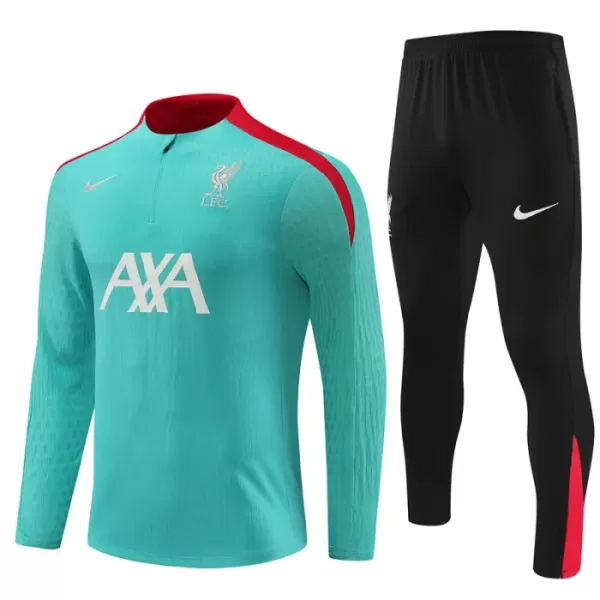 Liverpool Träningströjasats Quarter-Zip 2024/25 Grön