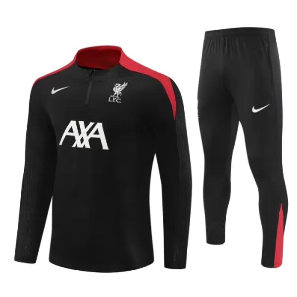 Liverpool Träningströjasats Quarter-Zip 2024/25 Svart