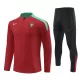 Portugal Träningströjasats Quarter-Zip 2024/25 Röd