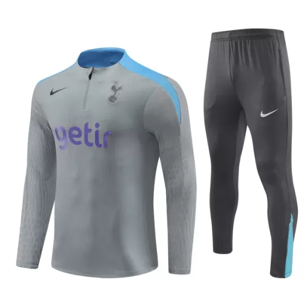 Tottenham Hotspur Träningströjasats Quarter-Zip Barn 2024/25 Grå