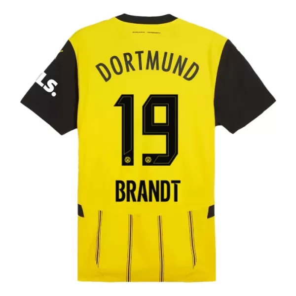 Borussia Dortmund Brandt 19 Fotbollströja Barn Hemma 2024/25