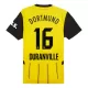 Borussia Dortmund Duranville 16 Fotbollströja Hemma 2024/25