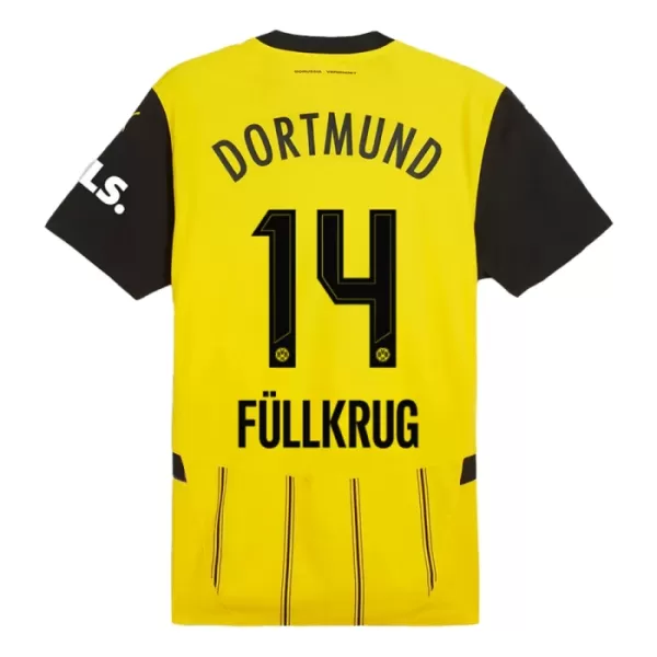 Borussia Dortmund Fullkrug 14 Fotbollströja Hemma 2024/25