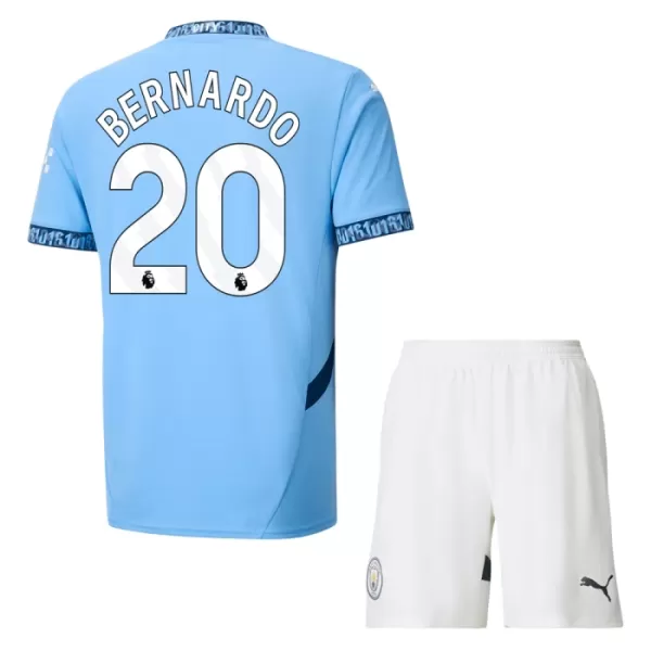 Manchester City Bernardo 20 Fotbollströja Barn Hemma 2024/25