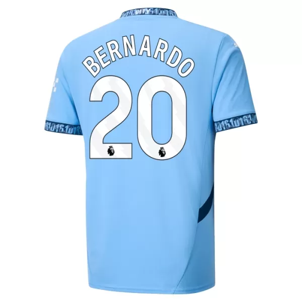 Manchester City Bernardo 20 Fotbollströja Barn Hemma 2024/25