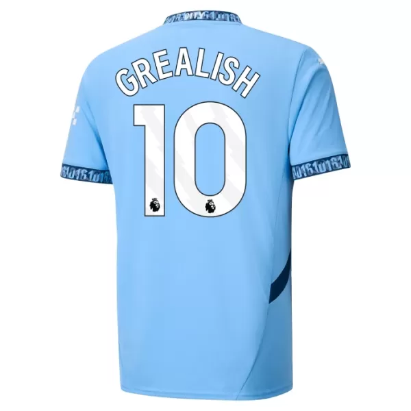 Manchester City Grealish 10 Fotbollströja Barn Hemma 2024/25