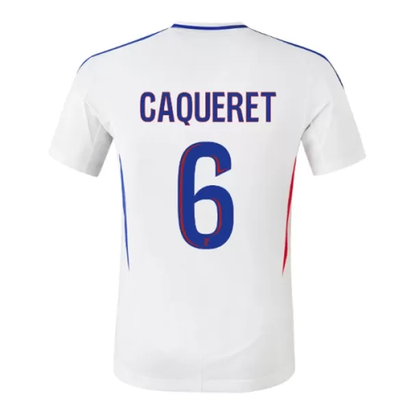 Olympique Lyon Maxence Caqueret 6 Fotbollströja Hemma 2024/25