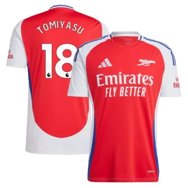 Arsenal Tomiyasu 18 Fotbollströja Hemma 2024/25