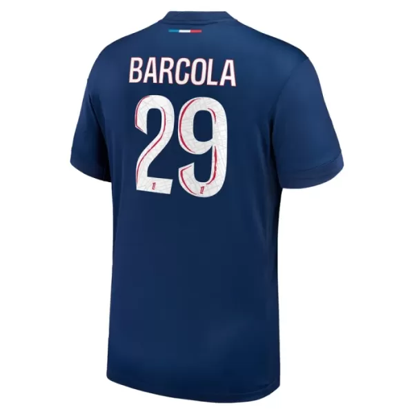 Paris Saint-Germain Bradley Barcola 29 Fotbollströja Hemma 2024/25