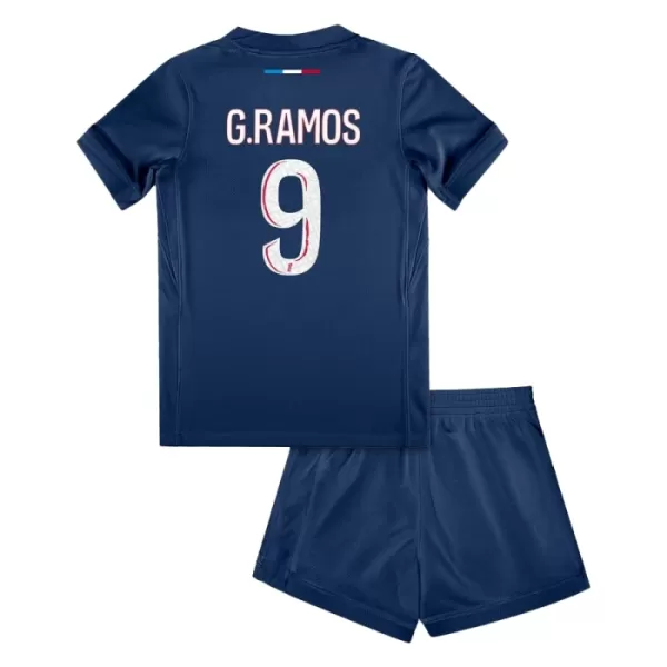 Paris Saint-Germain Goncalo Ramos 9 Fotbollströja Barn Hemma 2024/25